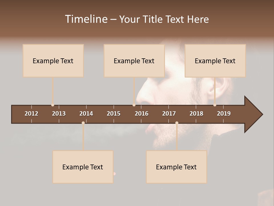 Ridiculous Successful Guy Sparkle PowerPoint Template