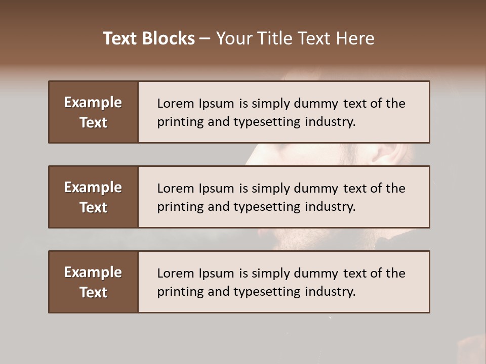 Ridiculous Successful Guy Sparkle PowerPoint Template