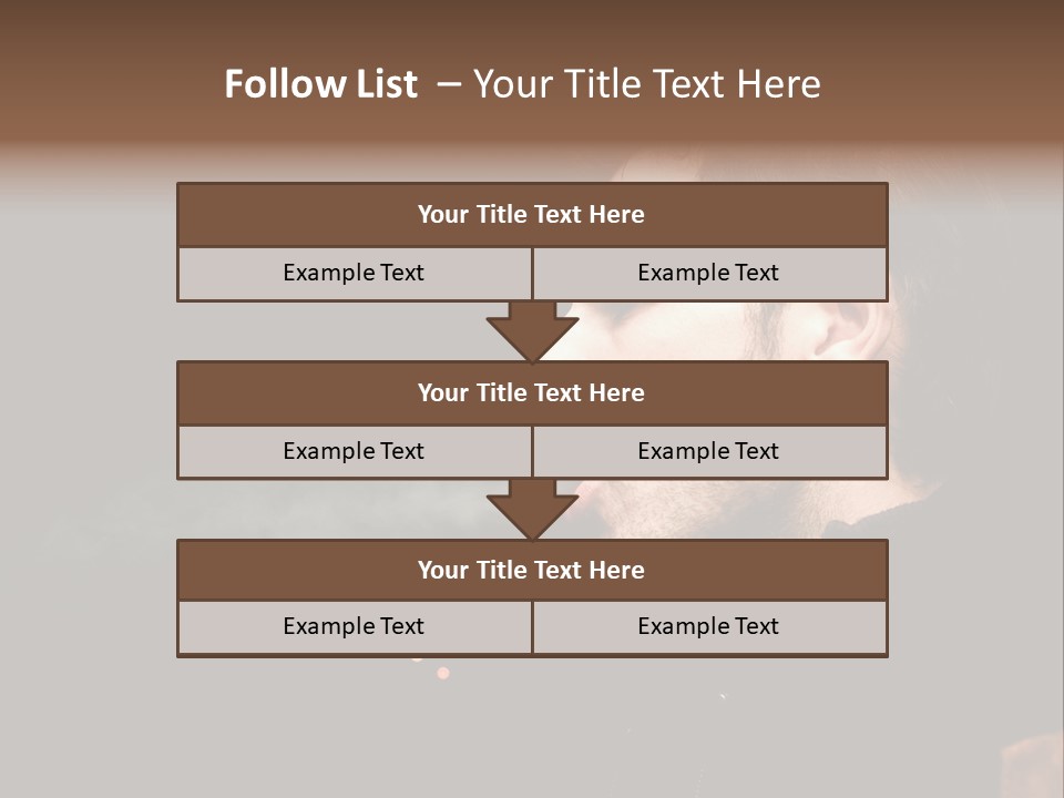 Ridiculous Successful Guy Sparkle PowerPoint Template