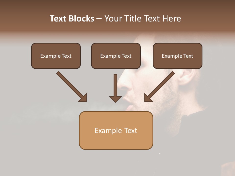 Ridiculous Successful Guy Sparkle PowerPoint Template