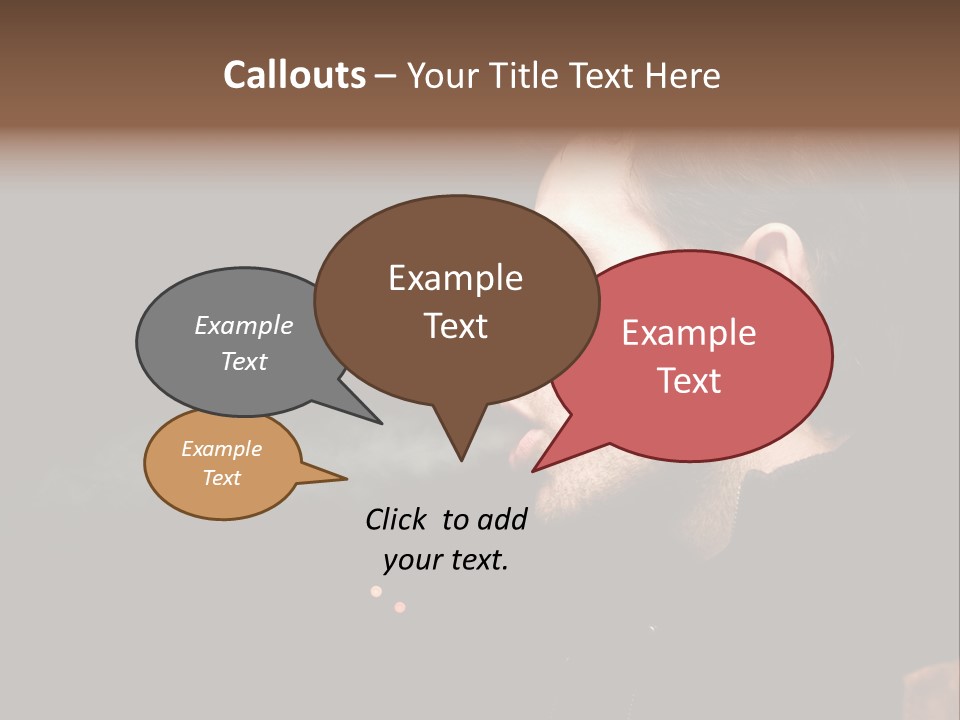 Ridiculous Successful Guy Sparkle PowerPoint Template