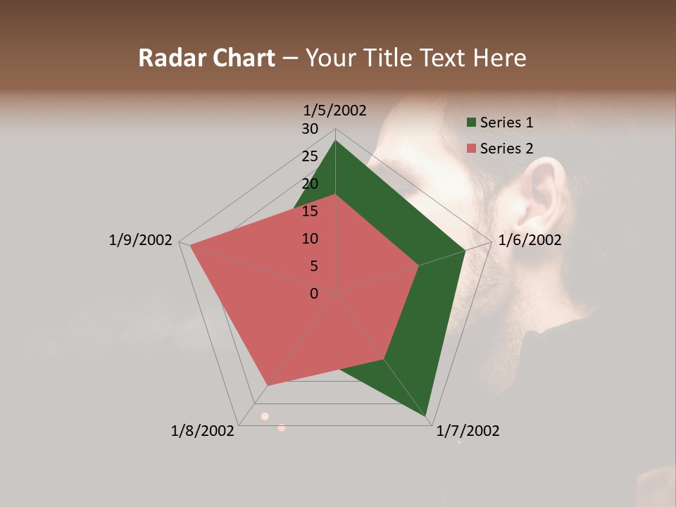 Ridiculous Successful Guy Sparkle PowerPoint Template