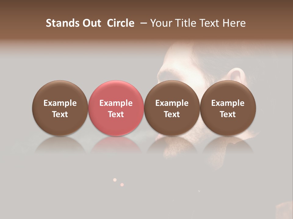 Ridiculous Successful Guy Sparkle PowerPoint Template