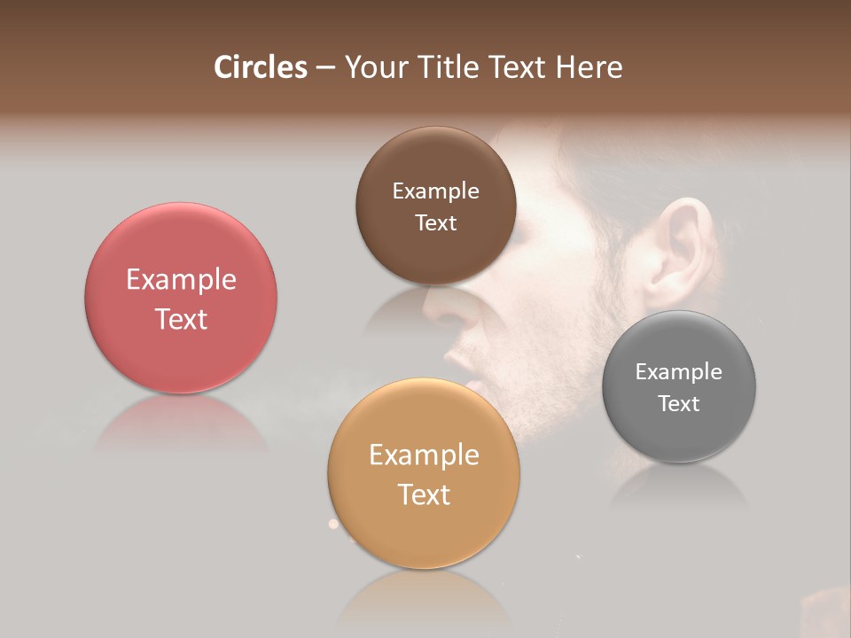 Ridiculous Successful Guy Sparkle PowerPoint Template