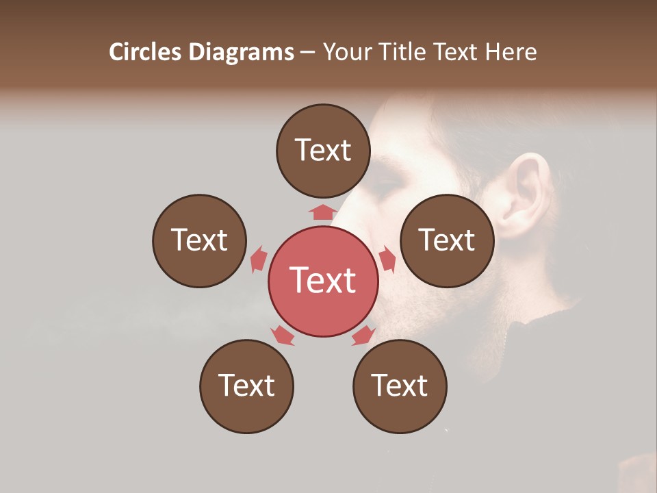 Ridiculous Successful Guy Sparkle PowerPoint Template