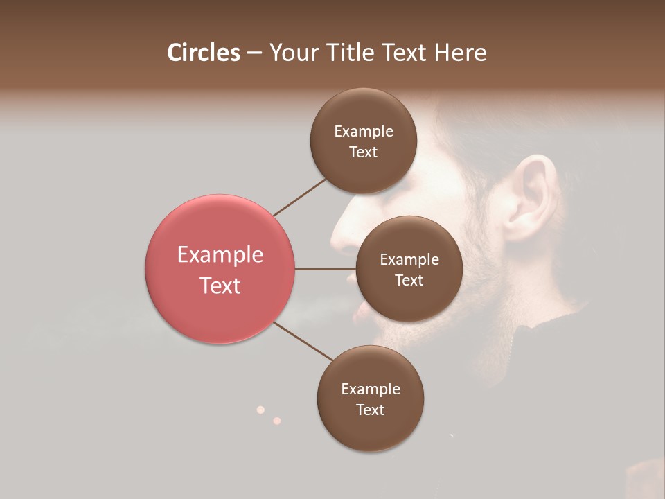 Ridiculous Successful Guy Sparkle PowerPoint Template