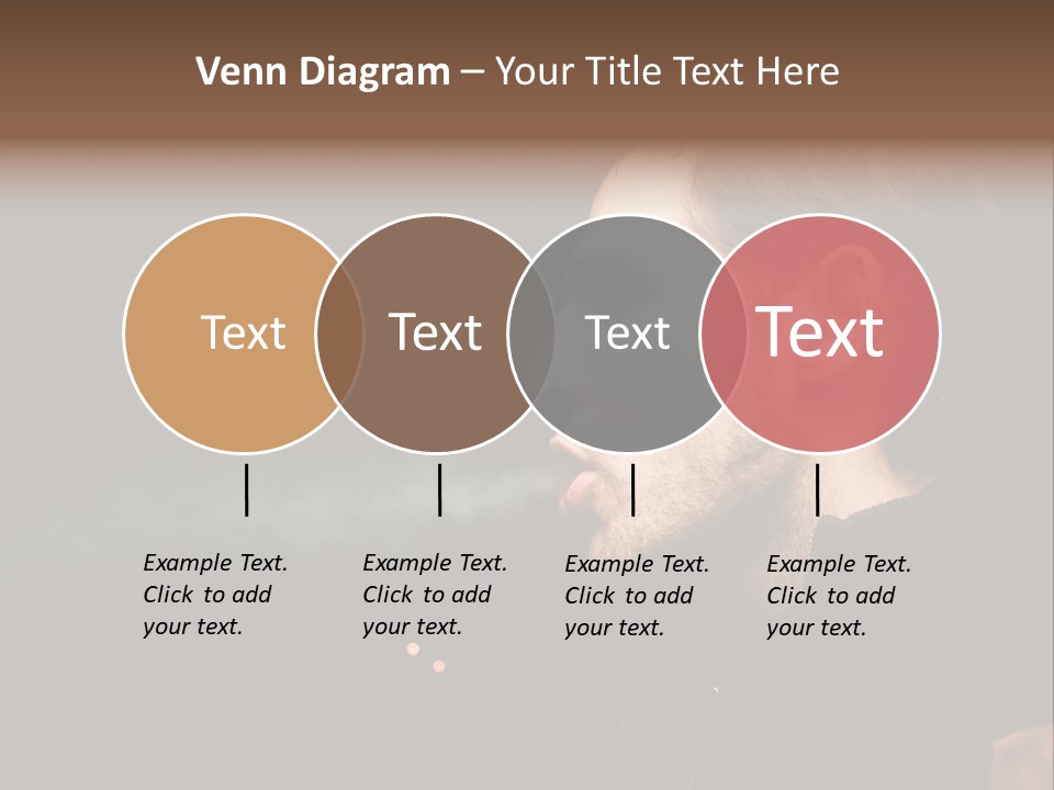 Ridiculous Successful Guy Sparkle PowerPoint Template