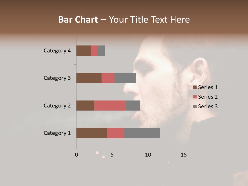 Ridiculous Successful Guy Sparkle PowerPoint Template