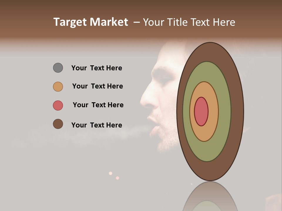 Ridiculous Successful Guy Sparkle PowerPoint Template