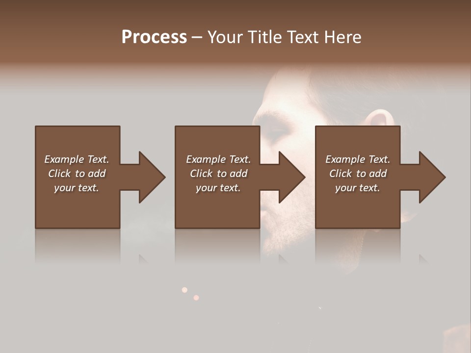 Ridiculous Successful Guy Sparkle PowerPoint Template
