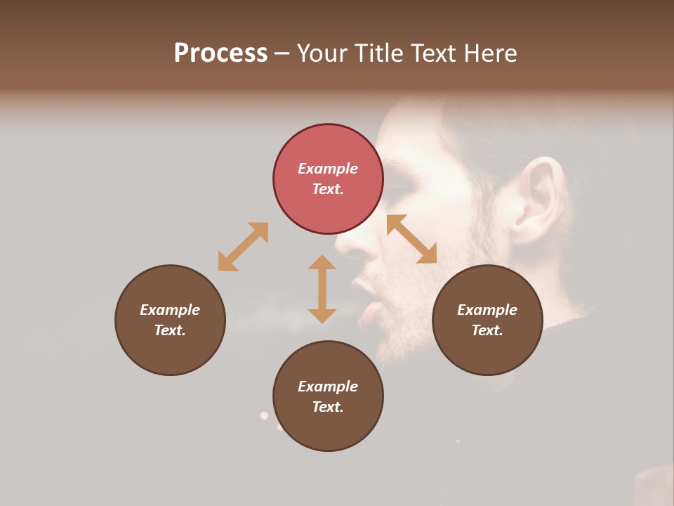 Ridiculous Successful Guy Sparkle PowerPoint Template