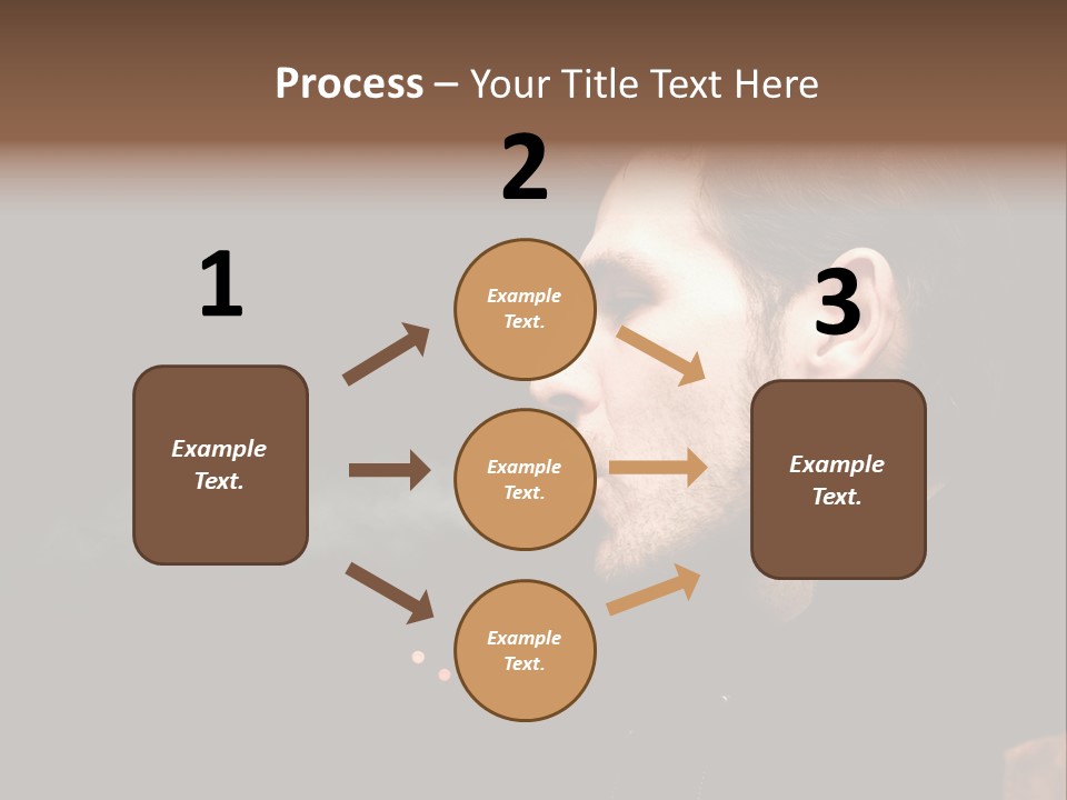 Ridiculous Successful Guy Sparkle PowerPoint Template