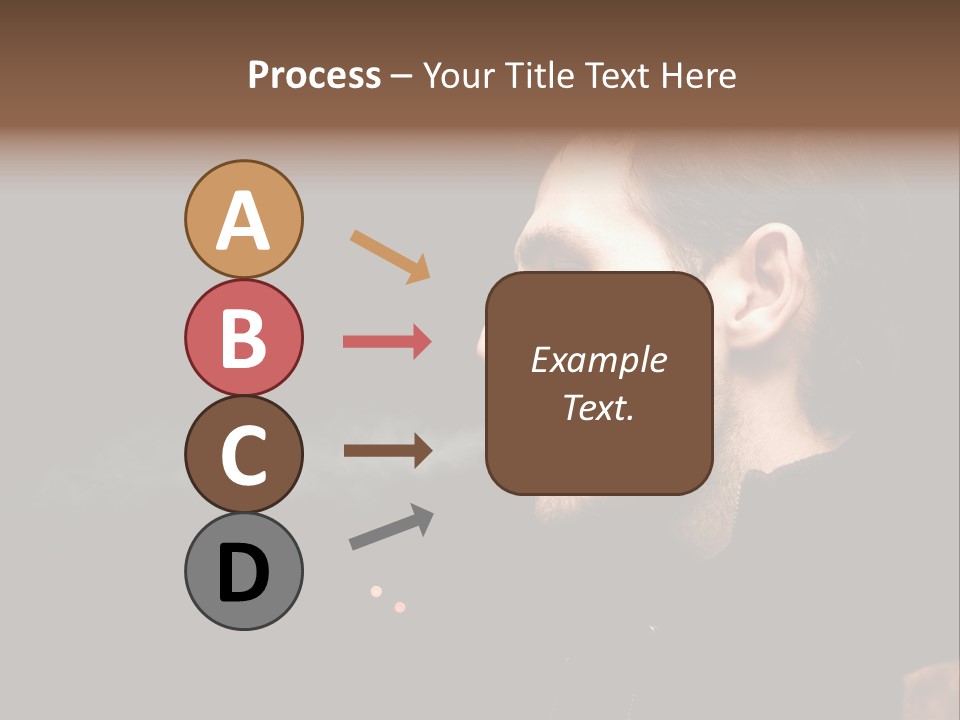 Ridiculous Successful Guy Sparkle PowerPoint Template