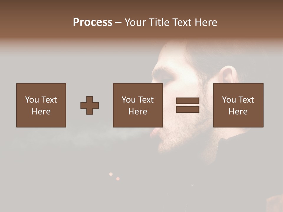 Ridiculous Successful Guy Sparkle PowerPoint Template