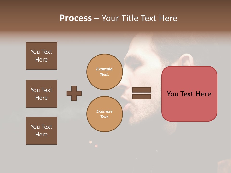 Ridiculous Successful Guy Sparkle PowerPoint Template