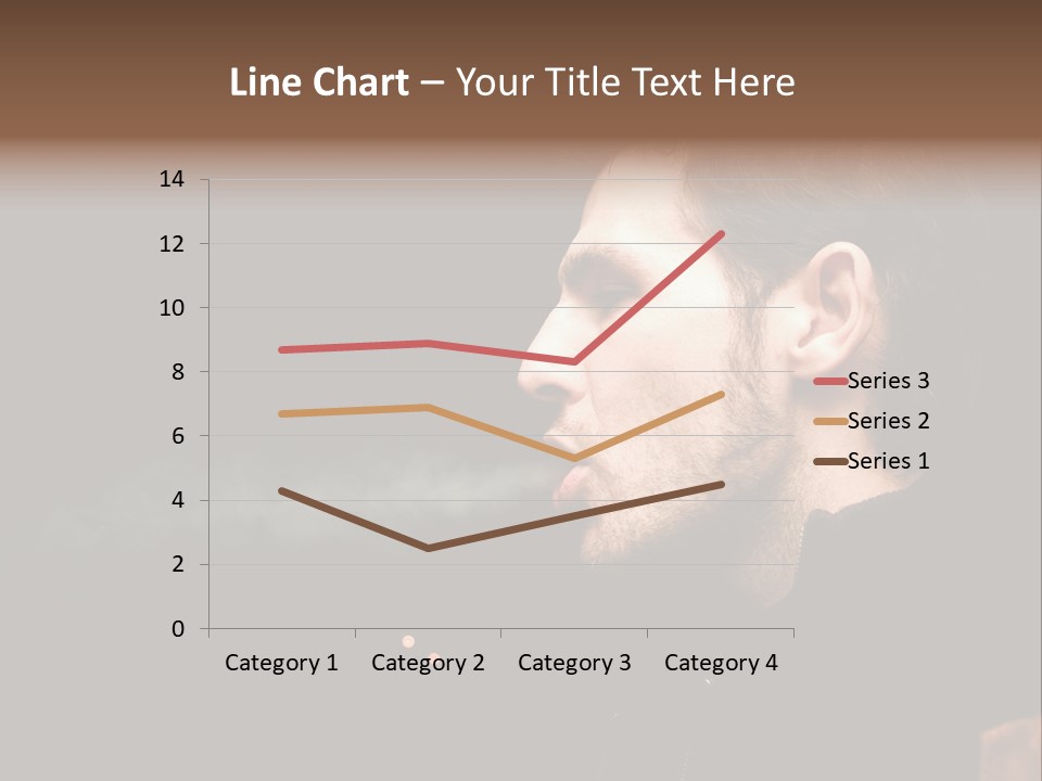 Ridiculous Successful Guy Sparkle PowerPoint Template