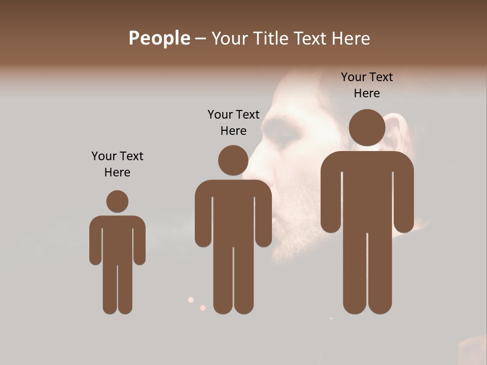 Ridiculous Successful Guy Sparkle PowerPoint Template