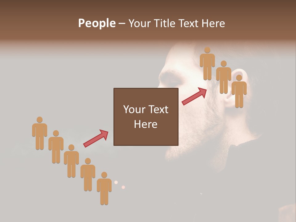 Ridiculous Successful Guy Sparkle PowerPoint Template