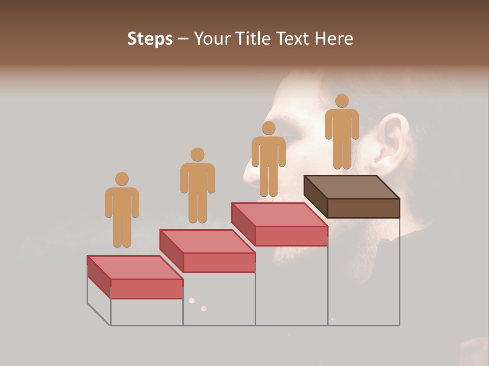 Ridiculous Successful Guy Sparkle PowerPoint Template