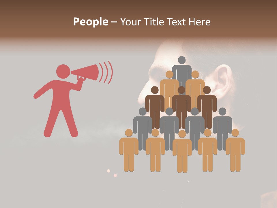 Ridiculous Successful Guy Sparkle PowerPoint Template