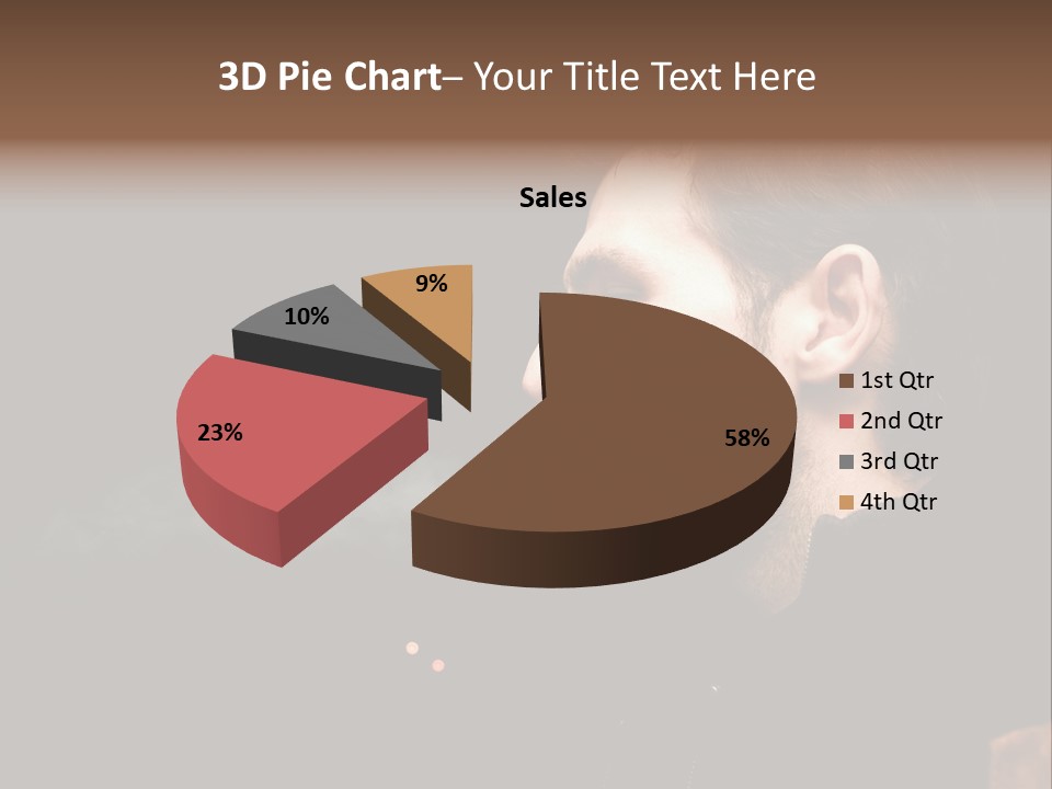 Ridiculous Successful Guy Sparkle PowerPoint Template