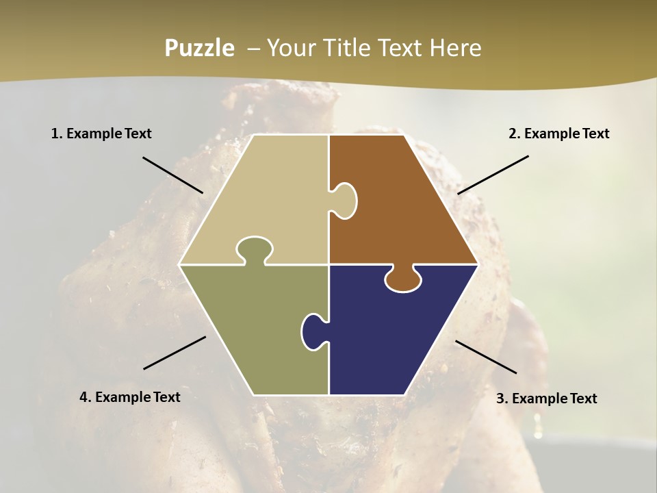 Man Hilarious Happy Grin PowerPoint Template