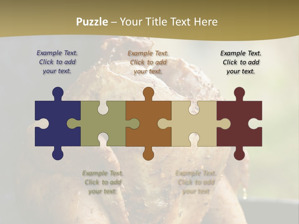 Man Hilarious Happy Grin PowerPoint Template