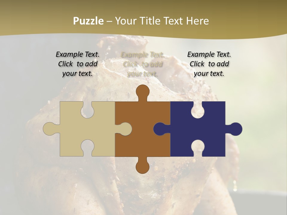 Man Hilarious Happy Grin PowerPoint Template