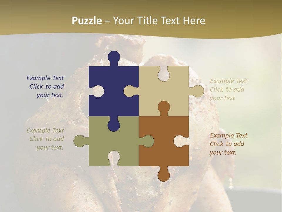 Man Hilarious Happy Grin PowerPoint Template