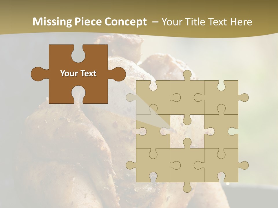 Man Hilarious Happy Grin PowerPoint Template