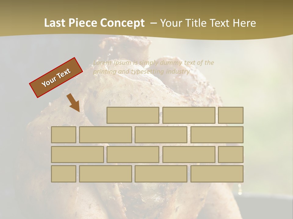 Man Hilarious Happy Grin PowerPoint Template