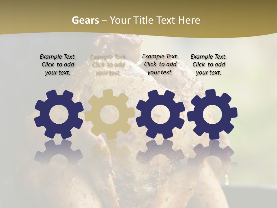 Man Hilarious Happy Grin PowerPoint Template