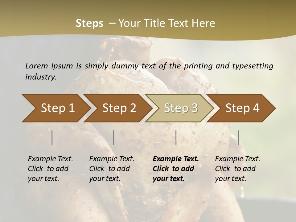 Man Hilarious Happy Grin PowerPoint Template
