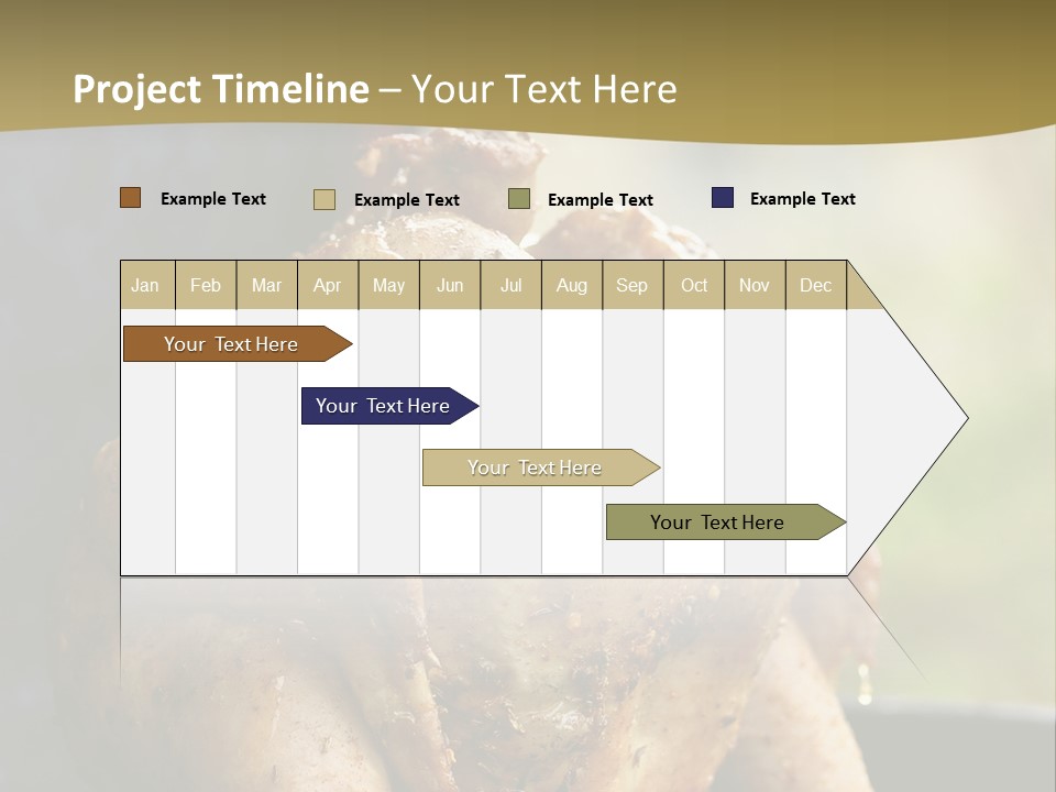 Man Hilarious Happy Grin PowerPoint Template