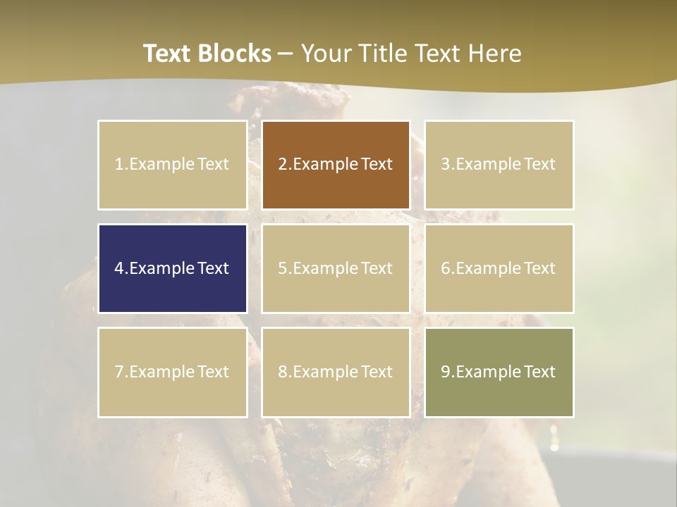 Man Hilarious Happy Grin PowerPoint Template