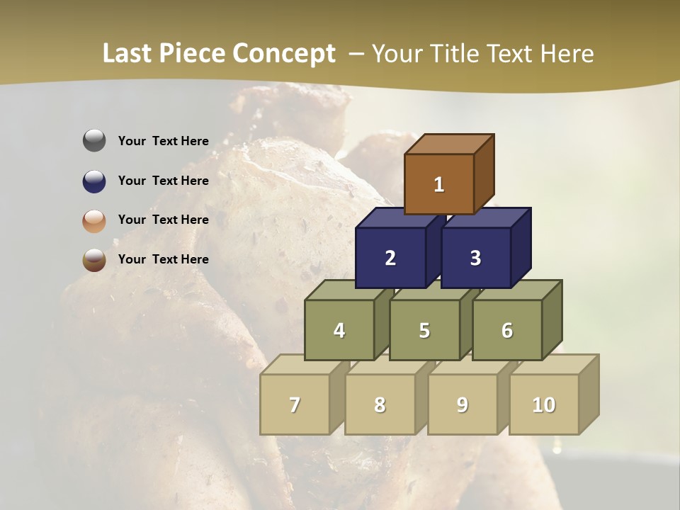 Man Hilarious Happy Grin PowerPoint Template