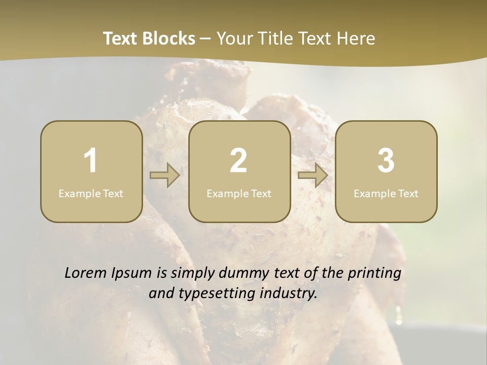 Man Hilarious Happy Grin PowerPoint Template