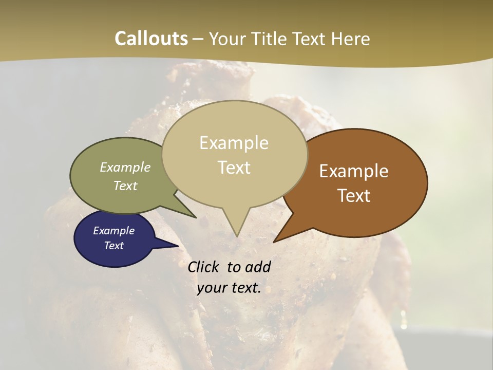 Man Hilarious Happy Grin PowerPoint Template