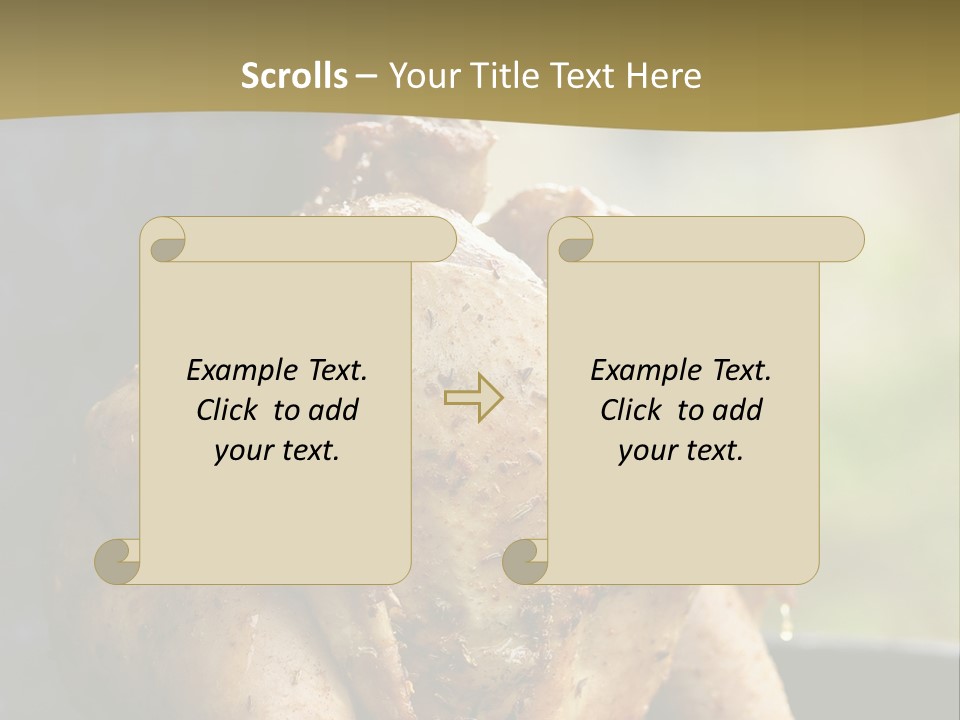 Man Hilarious Happy Grin PowerPoint Template