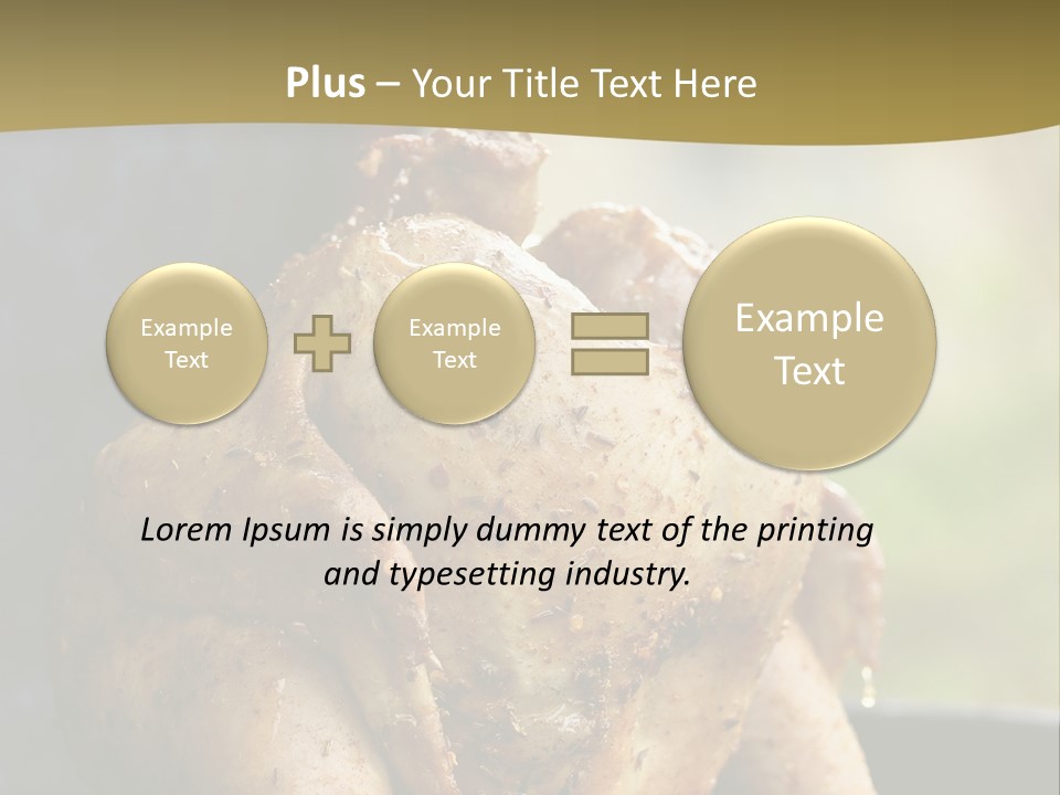 Man Hilarious Happy Grin PowerPoint Template