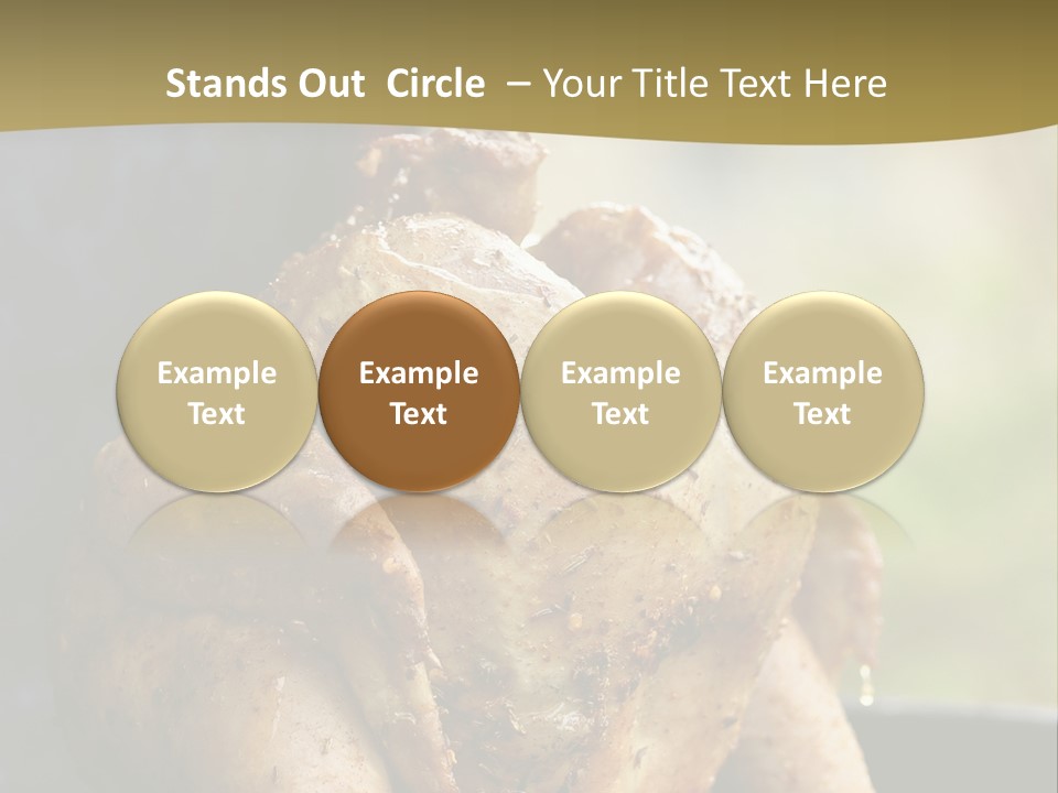 Man Hilarious Happy Grin PowerPoint Template