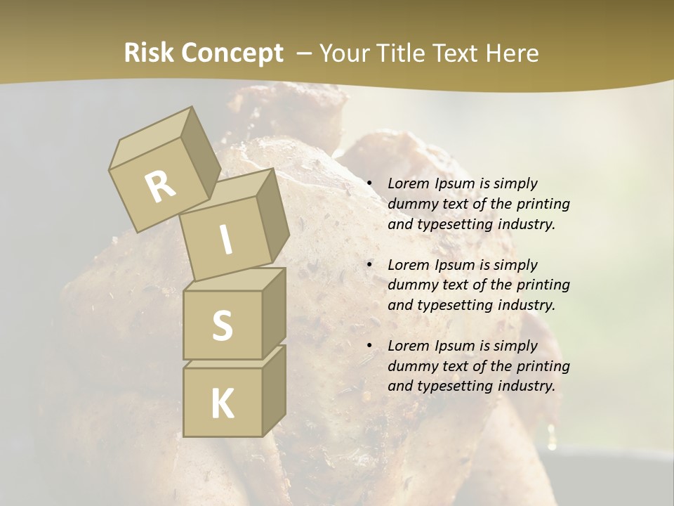 Man Hilarious Happy Grin PowerPoint Template