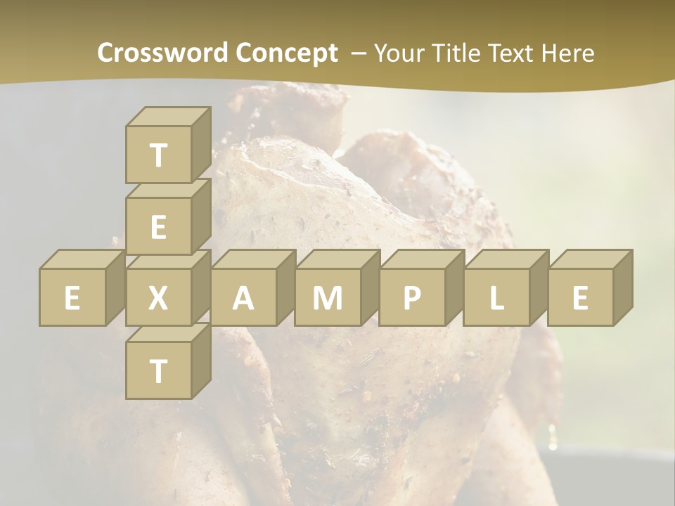 Man Hilarious Happy Grin PowerPoint Template