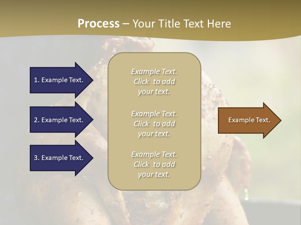 Man Hilarious Happy Grin PowerPoint Template