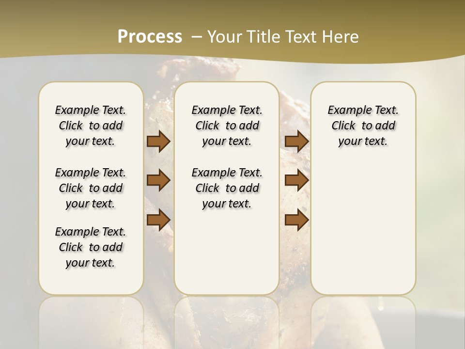 Man Hilarious Happy Grin PowerPoint Template