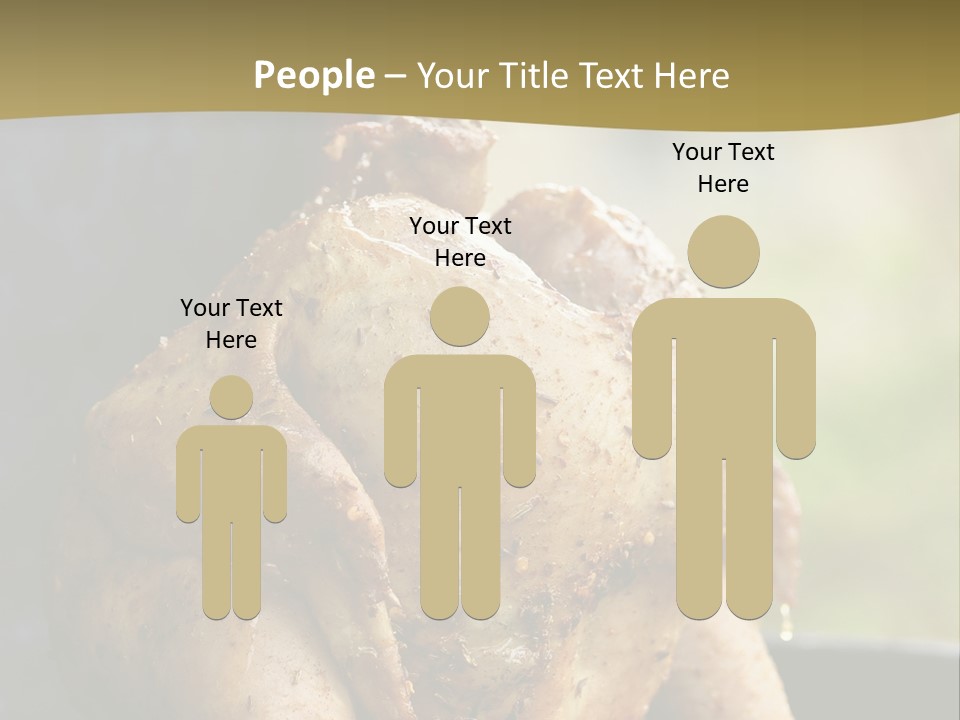 Man Hilarious Happy Grin PowerPoint Template