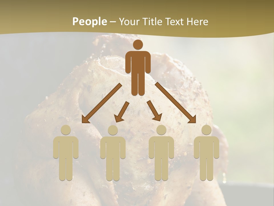 Man Hilarious Happy Grin PowerPoint Template