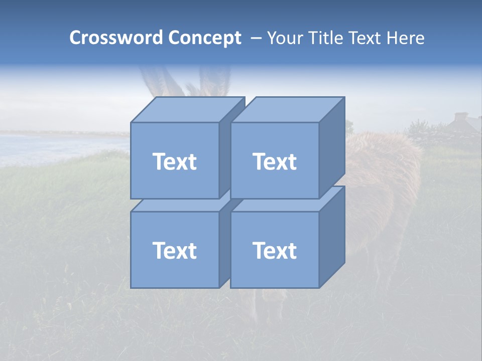 Clean Cut North American Boss PowerPoint Template