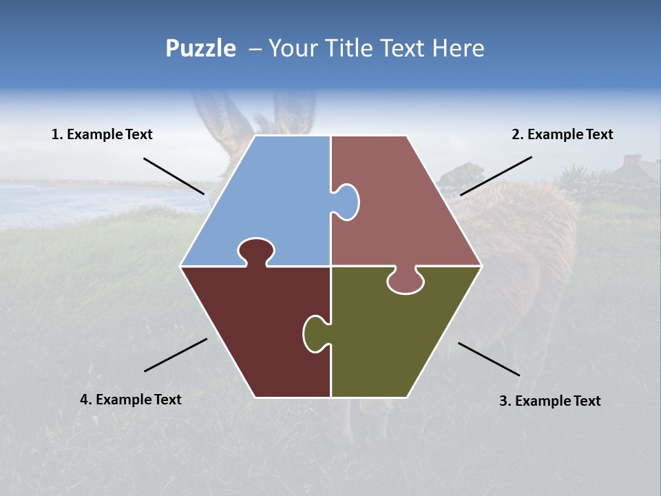 Clean Cut North American Boss PowerPoint Template