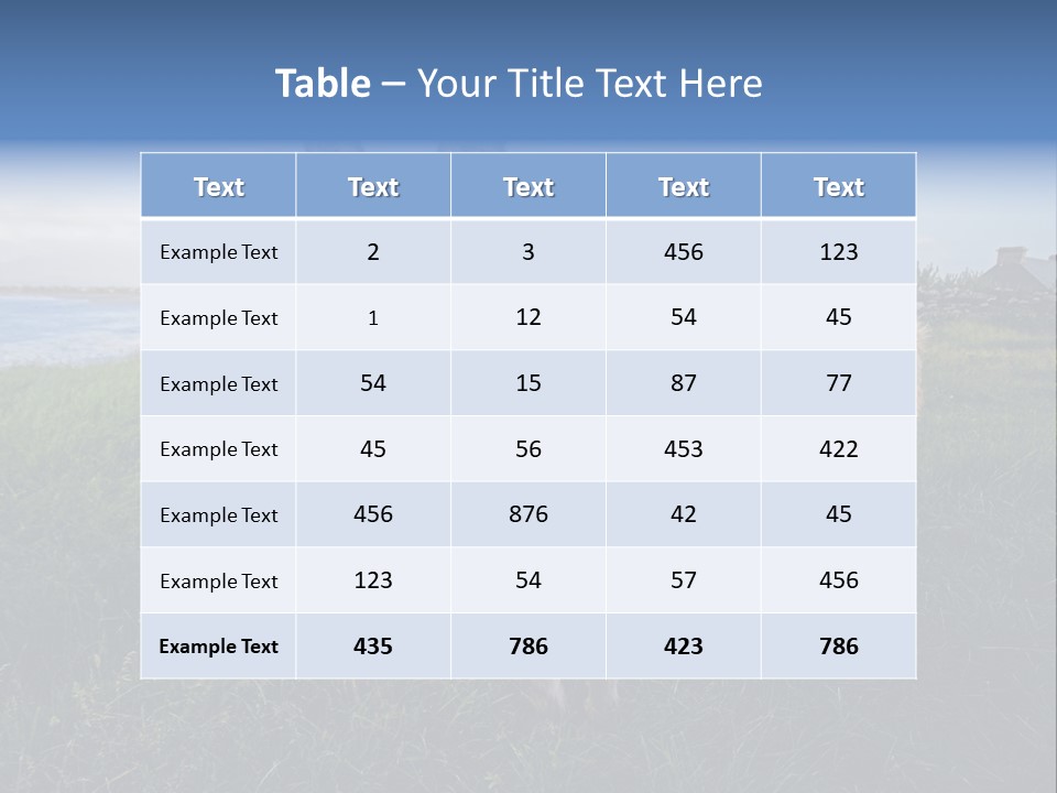 Clean Cut North American Boss PowerPoint Template